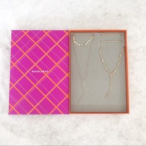 BaubleBar Jewelry - Baublebar| NEW Layered Necklace Set BaubleBar Jewelry - Baublebar| NEW Layered Necklace Set